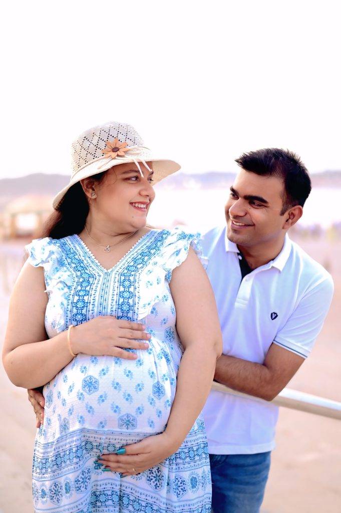 Maternity Photoshoot in Prayagraj