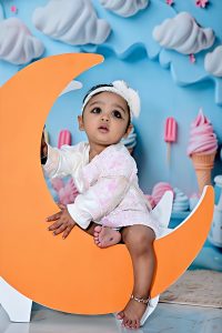 Baby photoshoot in prayagraj