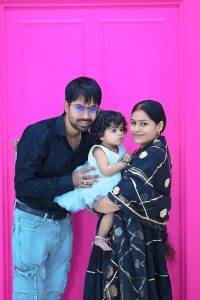 Baby photoshoot in Prayagraj