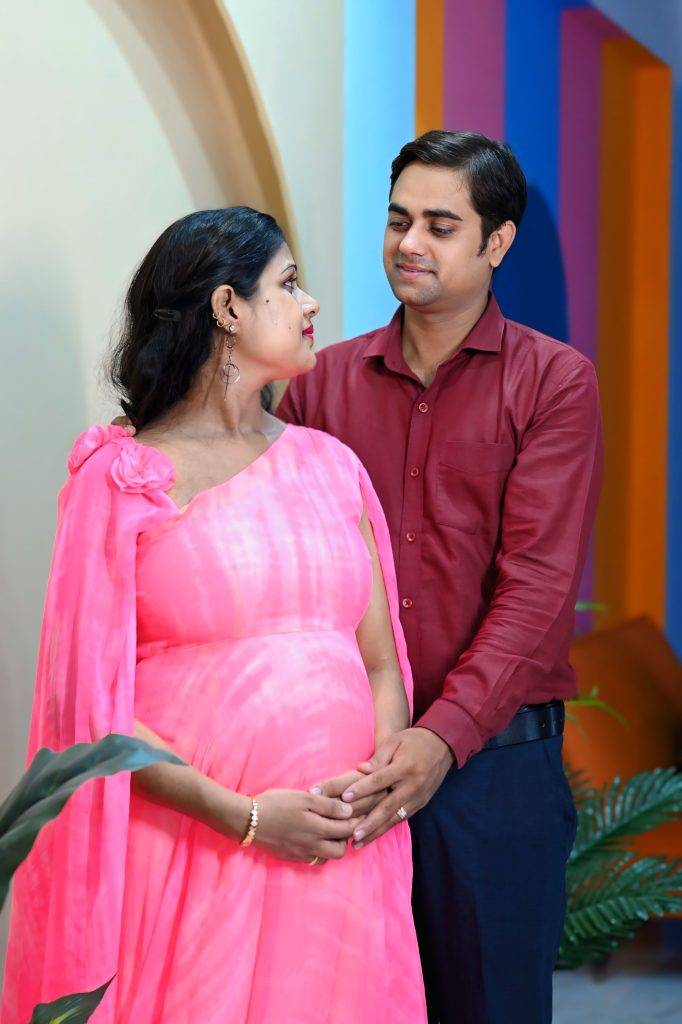 Maternity photoshoot in Allahabad